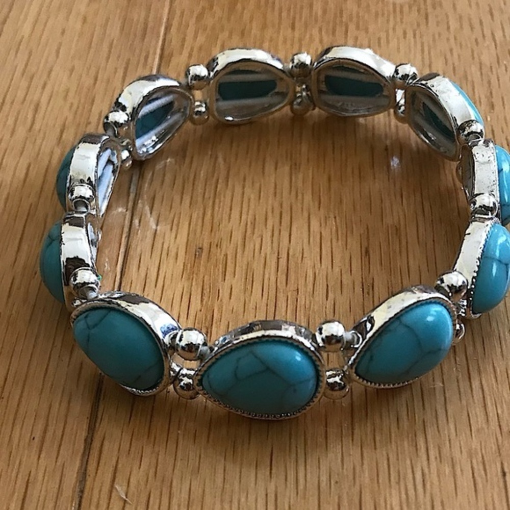 Turquoise stretch bracelet